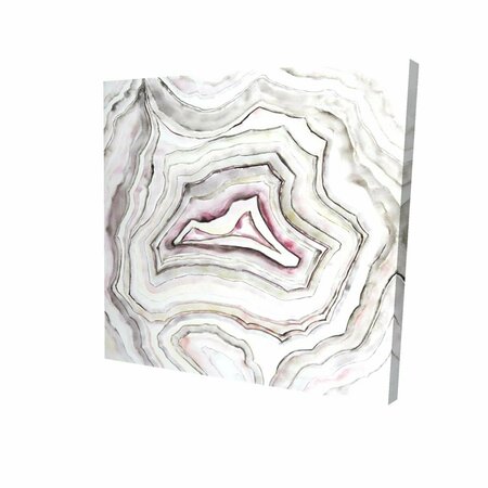 BEGIN HOME DECOR 32 x 32 in. Geode-Print on Canvas 2080-3232-MN3